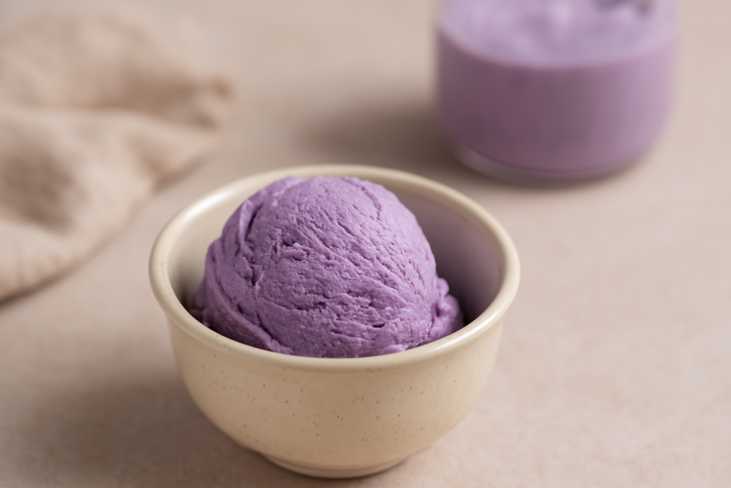 Des idées de recettes avec la poudre d'ube