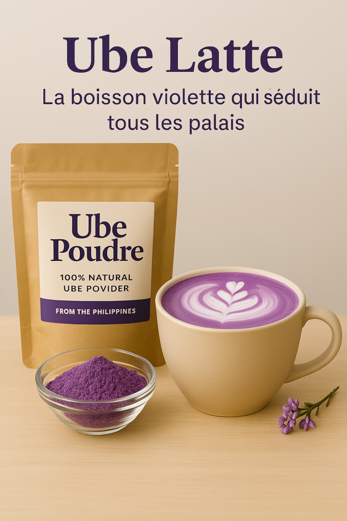 Ube latte nouvelle boisson